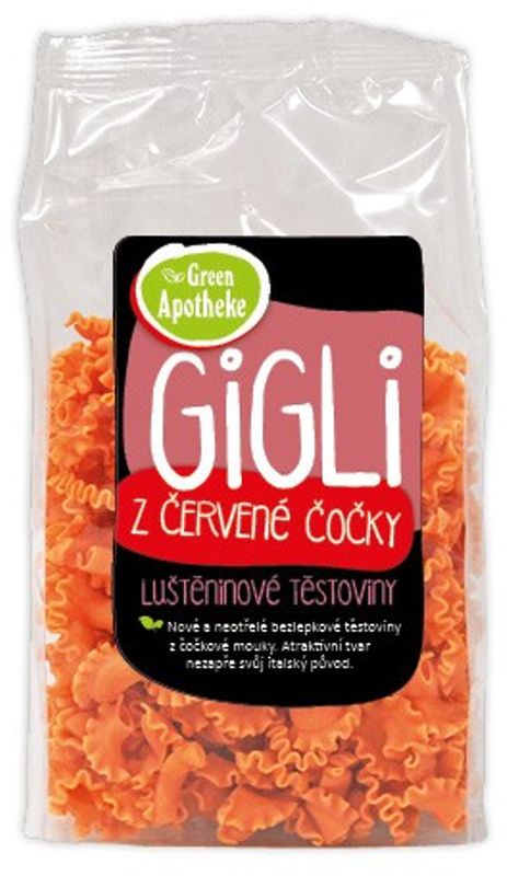 Levně Green Apotheke Gigli z červené čočky – 250 g