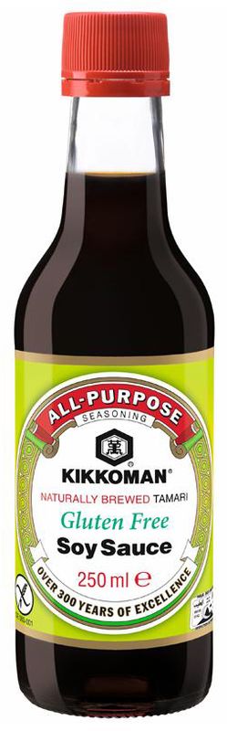E-shop Kikkoman Tamari sójová omáčka bez lepku – 250 ml