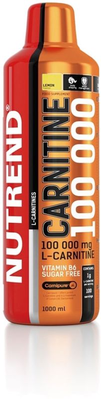 Nutrend Carnitine 100000 – citrom 1000 ml akciós termékkép 1