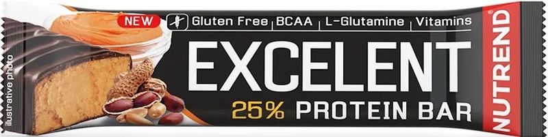Nutrend Excelent Protein Bar – arašidové maslo 85 g