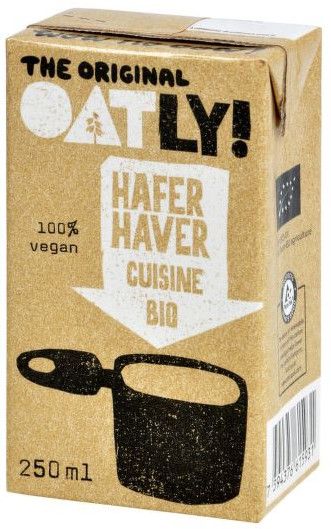 Levně Oatly Ovesná alternativa smetany BIO – 250 ml