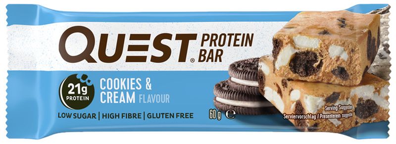 Quest Nutrition Protein Bar – cookies & cream 60 g