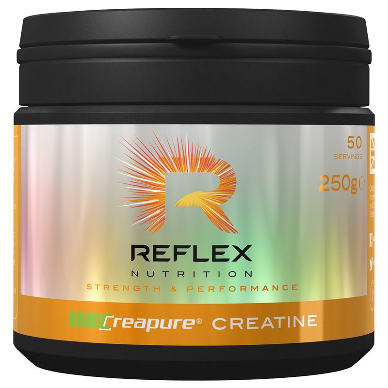 Reflex Nutrition Creapure Creatine Monohydrate – Ohne Geschmack 250 g