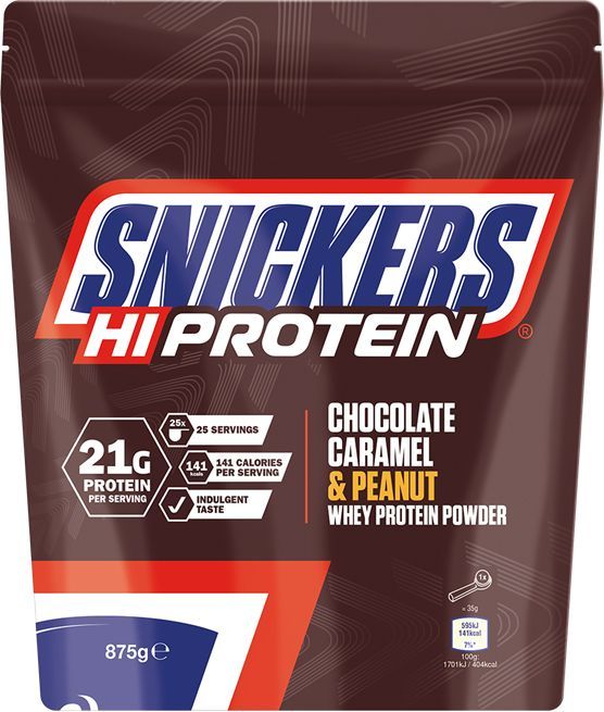 Mars Snickers HiProtein Powder – Schokolade/Karamell/Erdnüsse 455 g