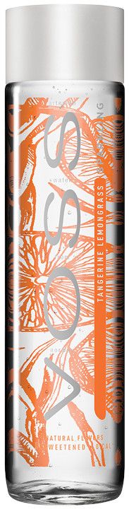 VOSS voda perlivá – mandarínka/lemongrass 375 ml