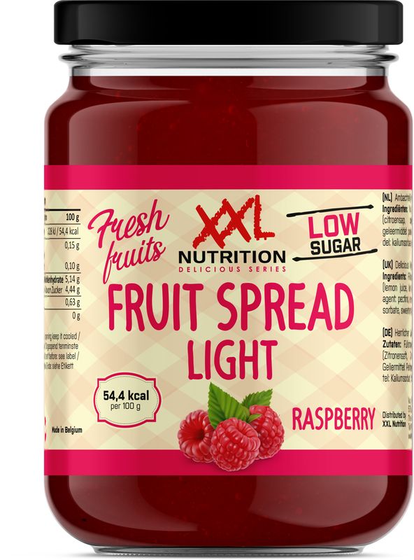 XXL Nutrition Light Fruit Spread – malina 235 g