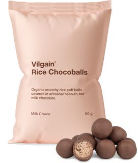 Vilgain Organic Rice Chocoballs