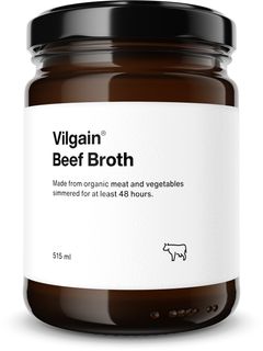 Vilgain Organic Beef Broth without salt