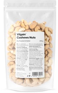 Vilgain Cashews Dry Roasted