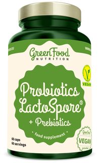 GreenFood Probiotiká LactoSpore® + Prebiotics