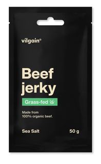 Vilgain Grass-Fed BIO Marhahús jerky