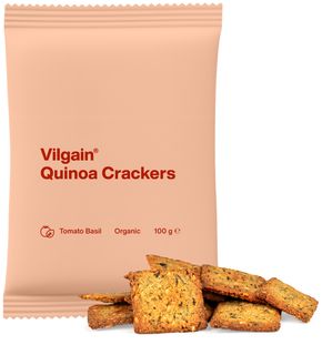 Vilgain Organic Quinoa Crackers