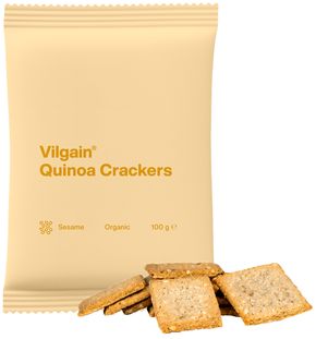 Vilgain Organic Quinoa Crackers