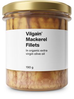 Vilgain Fileuri de macrou în ulei de măsline extravirgin organic
