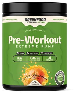 GreenFood Performance Pre-Workout Extreme Pump