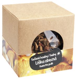 České houby Sušené houby Liška obecná