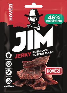 JIM JERKY Jerky hovězí