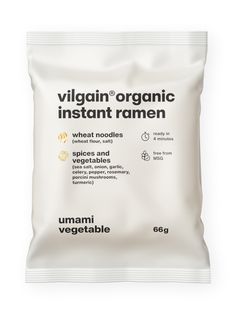 Vilgain Instantná rezancová polievka ramen BIO