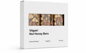 Vilgain Organic Nut Honey Bar