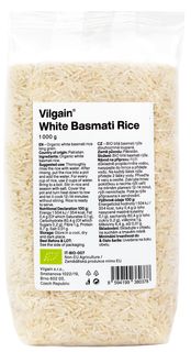 Vilgain Basmati ryža biela BIO