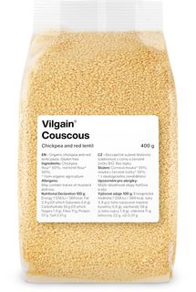 Vilgain Organic Couscous Chickpea and red lentil