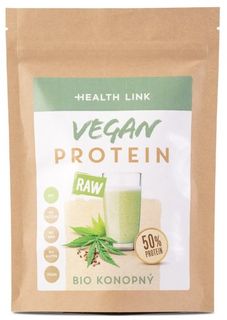 Health Link Vegan RAW konopný protein 50 % BIO