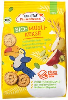 FruchtBar Ovesné müsli sušenky BIO