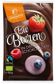 Landgarten Lesné ovocie v mixu čokolády BIO