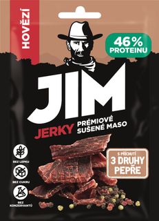 JIM JERKY Jerky hovězí