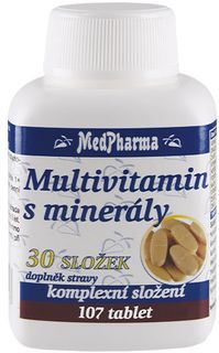 MedPharma Multivitamín s minerálmi 30 zložiek