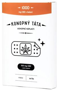 Konopný táta CBD náplasť