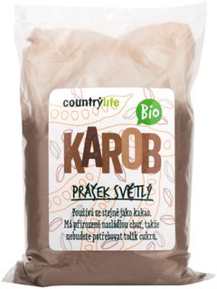 Country Life Karob prášok svetlý BIO