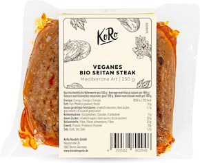 KoRo Veganes Seitan-Steak nach mediterraner Art BIO