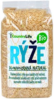 Country Life BIO Dlouhozrnná natural rýže