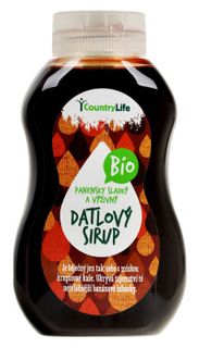 Country Life Sirup datlový BIO