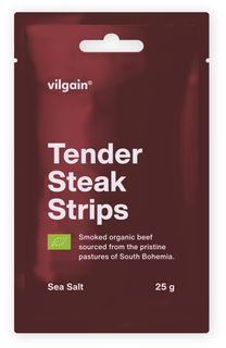 Vilgain Szárított steakcsíkok BIO