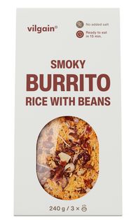 Vilgain Uzená burrito rýže s fazolemi