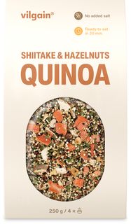 Vilgain Quinoa s shiitake a lískovými oříšky