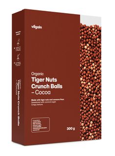Vilgain Tiger Nuts Crunch Balls BIO