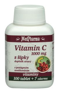 MedPharma Vitamín C 1000mg s šípky