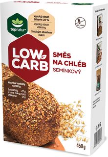 Topnatur Low Carb Zmes na chlieb