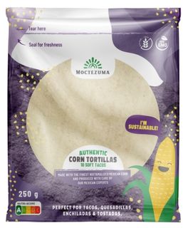 Moctezuma Foods White Corn Tortilla