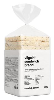 Wheat toast bread with cereals and seeds