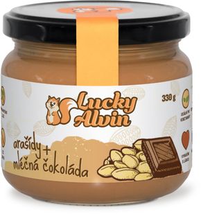 Lucky Alvin Arašidový krém s mliečnou čokoládou