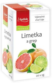 Green Apotheke Čaj PREMIER Limetka a grep