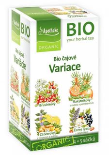 Green Apotheke Čajové variace čaj 4v1 BIO