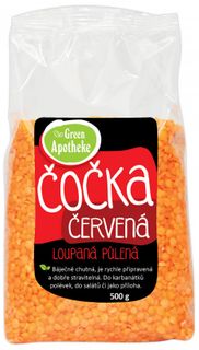 Green Apotheke Čočka Červená loupaná půlená