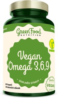 GreenFood Vegan Omega 3, 6, 9