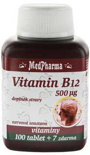 MedPharma Vitamín B12 500 µg