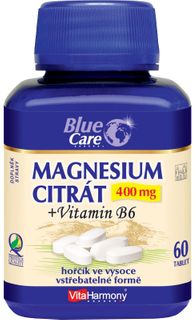 VitaHarmony Blue Care Magnesium citrát + vitamin B6